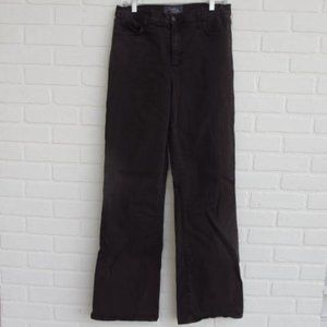 NYDJ Not Your Daughter's Jeans Espresso Lift & Tuck Reg Rise Jeans Size 12 Tall